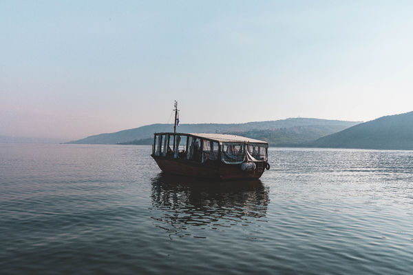 Boot auf dem See Genesareth